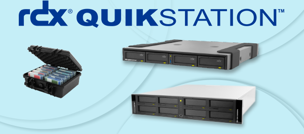 RDX QuikStation mit kostenlosem RDX TENCASE